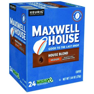 Maxwell House House Blend Coffee K-Cups, 24/box (GMT5303) GMT5303