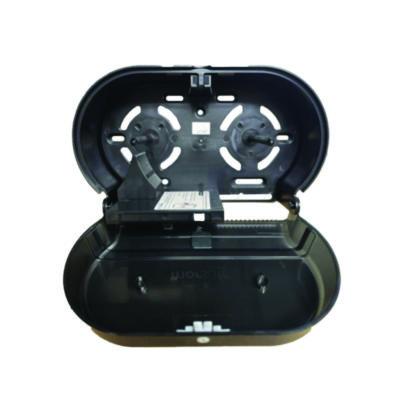 Morsoft Small Core Tissue Dispenser, 11.86 x 5.48 x 7.32, Black Translucent