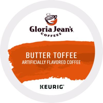 Gloria Jean%27s Butter Toffee Coffee K-Cups, 24/Box (60051012) DIE60051012