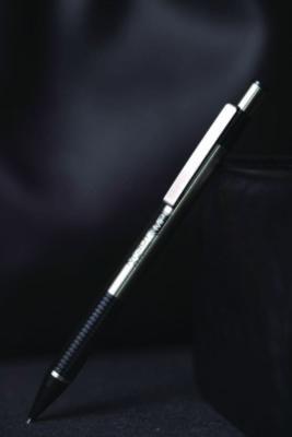 M-301 Mechanical Pencil, 0.5 mm, HB (#2), Black Lead, Silver/Black Barrel, 2/Pack