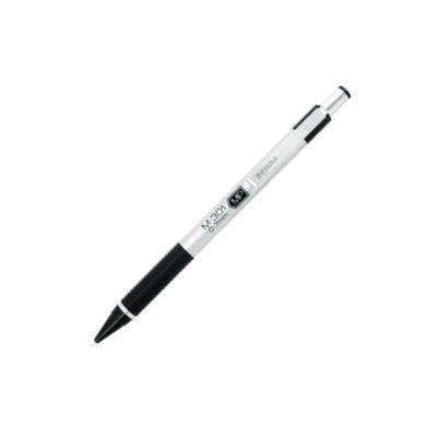 M-301 Mechanical Pencil, 0.7 mm, HB (#2), Black Lead, Silver/Black Barrel