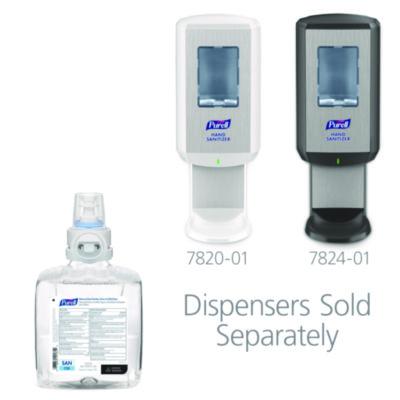 Advanced Hand Sanitizer Green Certified Foam Refill, For CS8 Dispensers, 1,200 mL, Fragrance-Free, 2/Carton