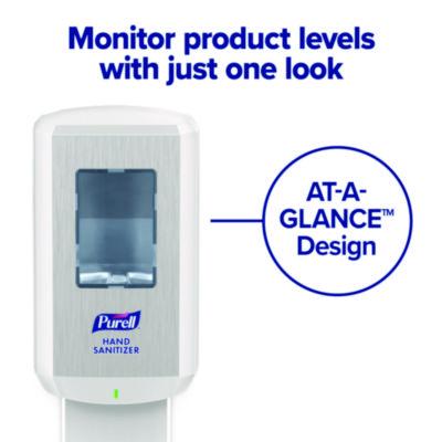 Advanced Hand Sanitizer Green Certified Foam Refill, For CS8 Dispensers, 1,200 mL, Fragrance-Free, 2/Carton