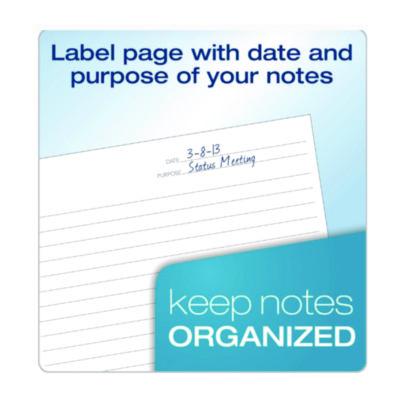 FocusNotes Filler Paper, 3-Hole Punched, 8.5 x 11, Cornell Rule, 100/Pack