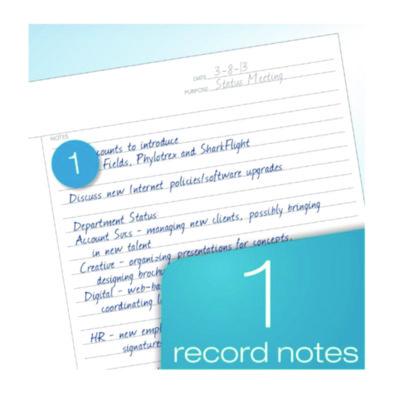 FocusNotes Filler Paper, 3-Hole Punched, 8.5 x 11, Cornell Rule, 100/Pack