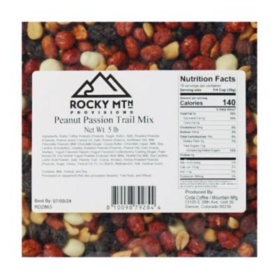 Peanut Passion Salted Roasted Trail Mix, 80 oz Bag, 4/Carton
