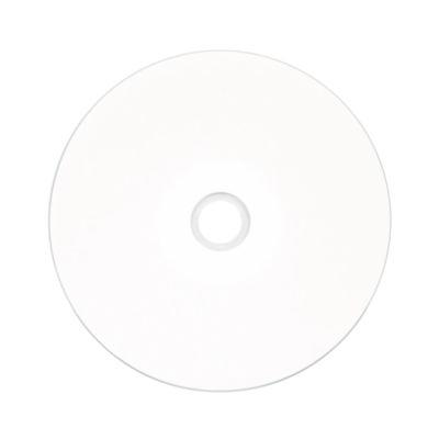 CD-R Printable Recordable Disc, 700 MB/80 min, 52x, Spindle, White, 100/Pack