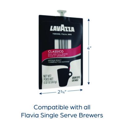 FLAVIA Coffee Freshpacks, Classico, 0.32 oz, 85/Carton