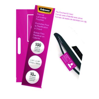 Laminating Pouches, 10 mil, 3.88