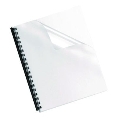 Crystals Transparent Presentation Covers for Binding Systems, Unpunched, Clear, with Square Corners, 11 x 8.5, 25/Pack