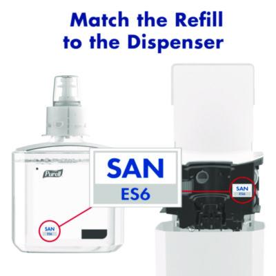 SANITIZER,FS6,STAND,WH