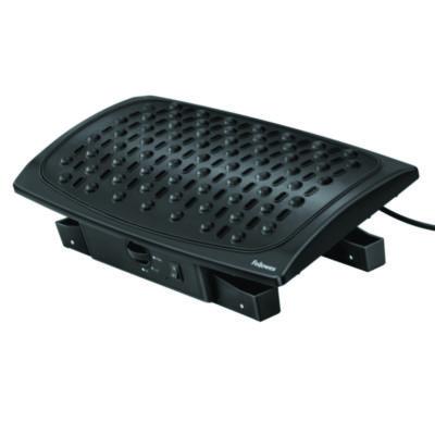Climate Control Footrest, 16.5w x 10d x 5.5, 6.5h, Black