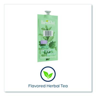The Bright Tea Co. Peppermint Herbal Tea Freshpack, 100/Carton