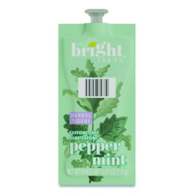 The Bright Tea Co. Peppermint Herbal Tea Freshpack, 100/Carton