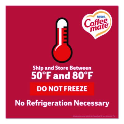 Liquid Coffee Creamer, Peppermint Mocha, 0.38 oz Mini Cups, 50/Box, 4 Boxes/Carton