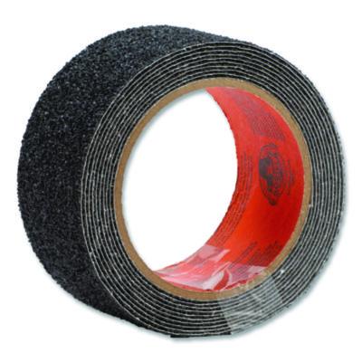 Grip Tape; Material Type: Polyvinylchloride ; Backing Type: Textured ; Adhesive Material: Acrylic ; Color: Black ; Thickness (mil): 0.1000 ; Width (Inch): 2