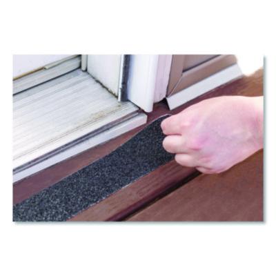 Grip Tape; Material Type: Polyvinylchloride ; Backing Type: Textured ; Adhesive Material: Acrylic ; Color: Black ; Thickness (mil): 0.1000 ; Width (Inch): 2