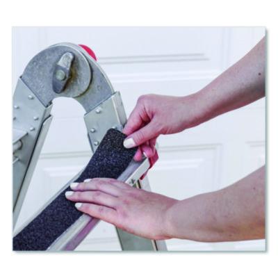 Grip Tape; Material Type: Polyvinylchloride ; Backing Type: Textured ; Adhesive Material: Acrylic ; Color: Black ; Thickness (mil): 0.1000 ; Width (Inch): 2