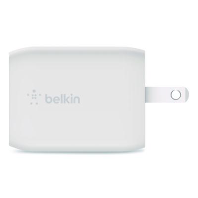 BOOST CHARGE Pro Dual USB-C GaN Wall Charger with PPS, White