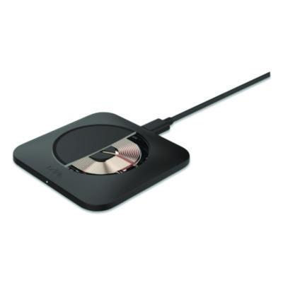 BOOST CHARGE Pro Universal Easy Align Wireless Charging Pad, Qi Wireless Charging, 15 W, Black