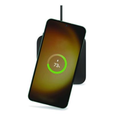 BOOST CHARGE Pro Universal Easy Align Wireless Charging Pad, Qi Wireless Charging, 15 W, Black