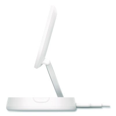 BOOST CHARGE Pro Convertible Magnetic Wireless Charging Stand, Qi2 Wireless Charging, 15 W, White