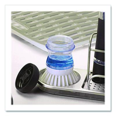 Good Grips Soap Dispensing Palm Brush, Whie Nylon Bristles, 4