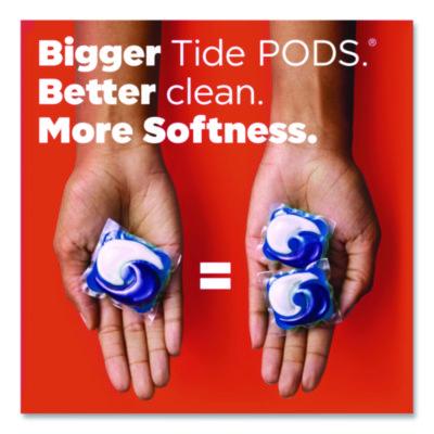 Power PODS Plus Downy Laundry Detergent, April Fresh Scent, 98 oz Tub, 63 Pods/Tub