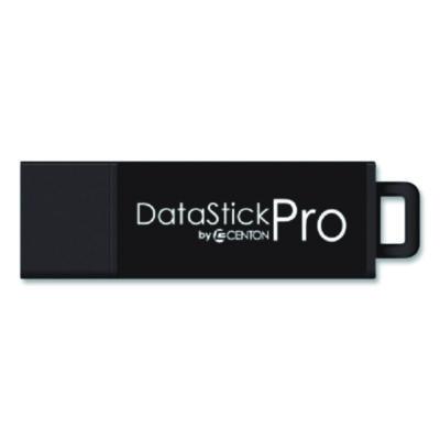 Centon DataStick Pro USB 3.2 Type A Flash Drive, 64 GB, Black, 10/Pack (CELS1U3P664G10B) CELS1U3P664G10B