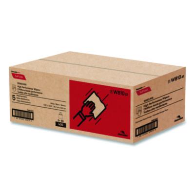 Tuff-Job Spunlace Towels, 1-Ply, 9.75 x 16.75, White, 80 Sheets/Box, 5 Boxes/Carton