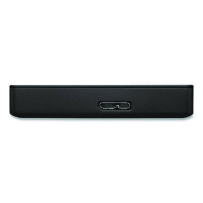 External Portable Hard Drive, 2 TB, USB 3.0, Black