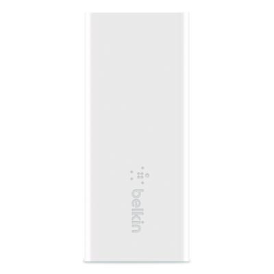 Belkin BOOST CHARGE Dual Wall Charger with PPS + USB-C Cable with Lightning Connector, White (BLKWCB007DQ1MWH) BLKWCB007DQ1MWH