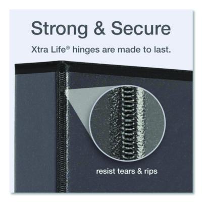 Premier Easy Open Clearvue Locking Slant-D Ring Binder, 3 Rings, 1