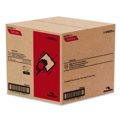 Tuff-Job Spunlace Towels, 1-Ply, 12 x 13, White, 475/Roll