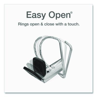 Premier Easy Open Clearvue Locking Slant-D Ring Binder, 3 Rings, 3