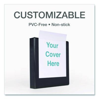 Premier Easy Open Clearvue Locking Slant-D Ring Binder, 3 Rings, 4