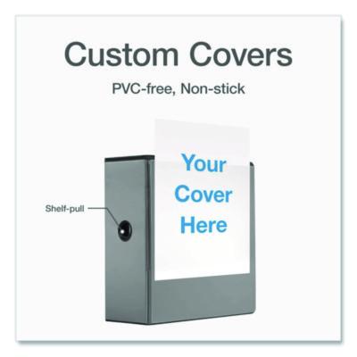 Premier Easy Open Clearvue Locking Slant-D Ring Binder, 3 Rings, 5