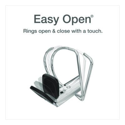 Freestand Easy Open Locking Slant-D Ring Binder, 3 Rings, 5