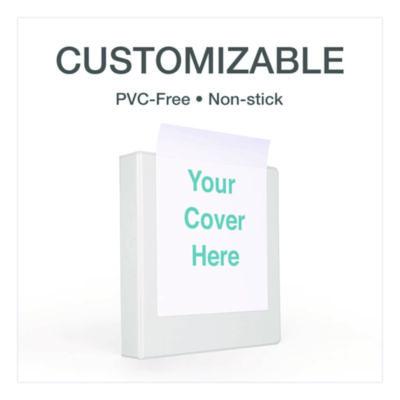 Treated Clearvue Locking Slant-D Ring Binder, 3 Rings, 1