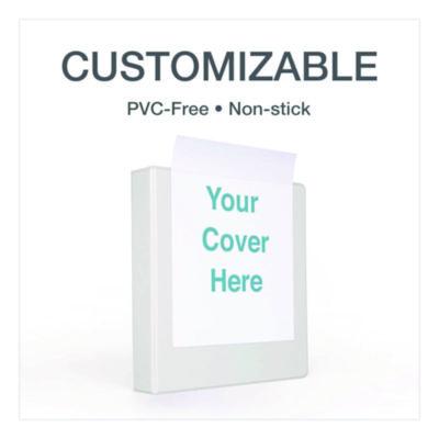 Treated Clearvue Locking Slant-D Ring Binder, 3 Rings, 2