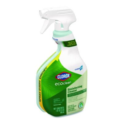 Clorox Pro EcoClean Disinfecting Cleaner, Unscented, 32 oz Spray Bottle