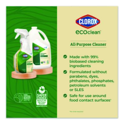 Clorox Pro EcoClean Multipurpose Cleaner, Unscented, 32 oz Spray Bottle