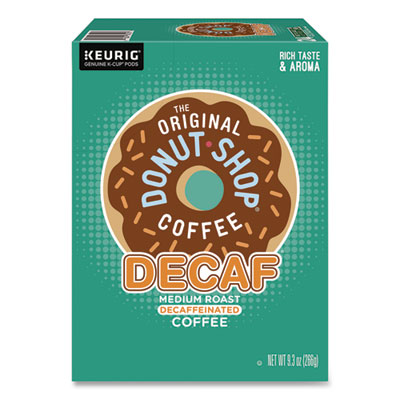 The Original Donut Shop Decaf Coffee K-Cups, 0.39 oz, 22/Box (DIE60224101) DIE60224101