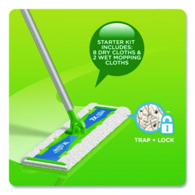 Sweeper XL Dry Refill Cloths, 16.9 x 9.8, White, 16/Box