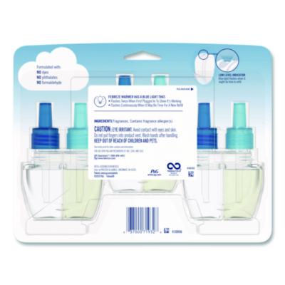 PLUG Air Freshener Refills, Ocean, 0.87 oz, 3/Pack