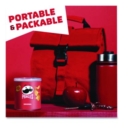 Potato Chips, Original, 1.3 oz Can, 12/Box