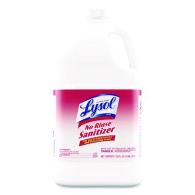 No-Rinse Sanitizer Concentrate, Unscented, 128 oz Bottle