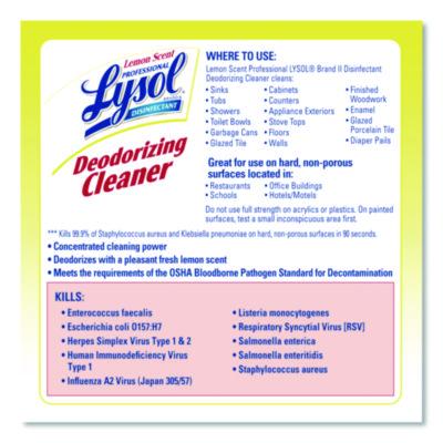 No-Rinse Sanitizer Concentrate, Unscented, 128 oz Bottle