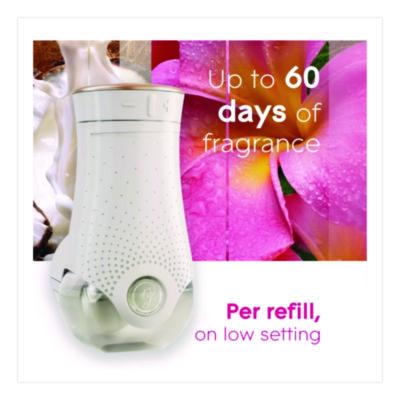 Plugin Scented Oil Refill, Exotic Tropical Blossoms, 0.67 oz, 10/Pack