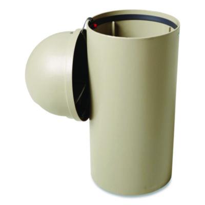 Marshal Classic Container, 15 gal, Plastic, Beige